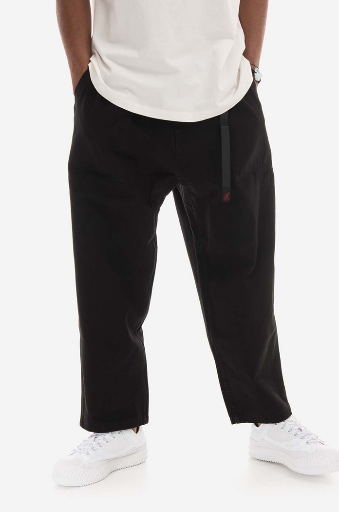 Gramicci spodnie bawełniane Loose Tapered Pant bawełna czarny G103.OGT