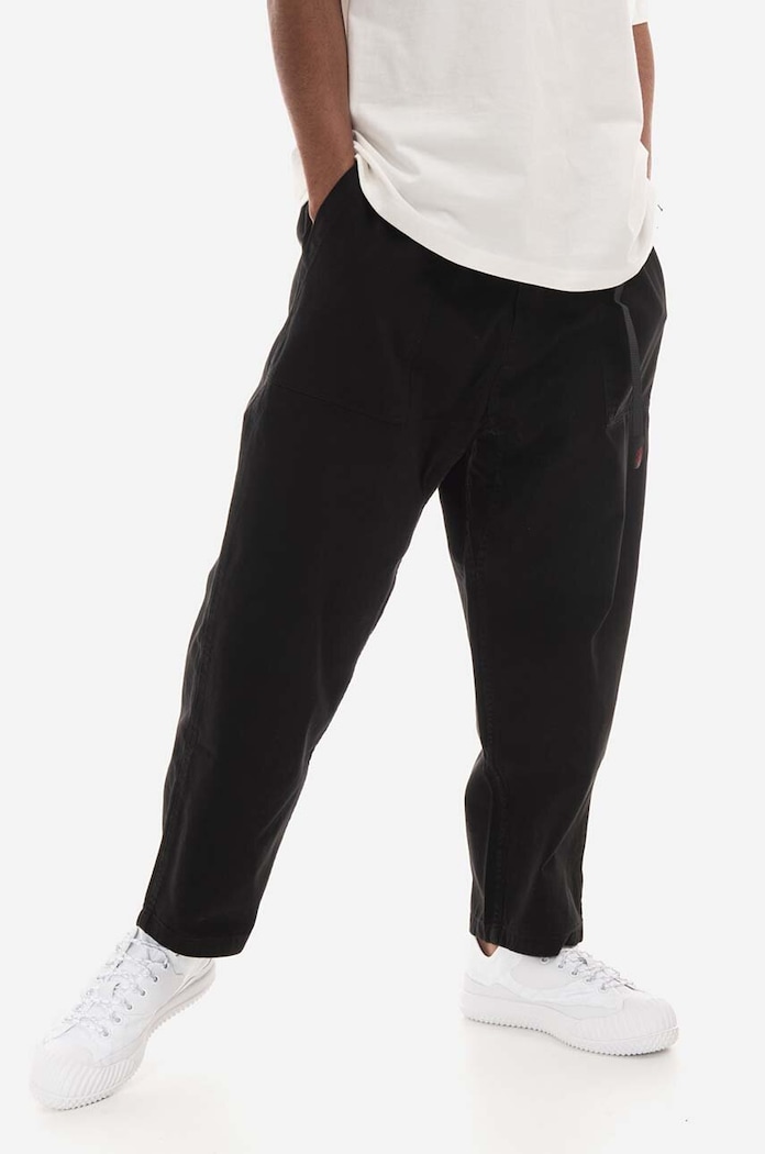Gramicci spodnie bawełniane Loose Tapered Pant G103.OGT czarny