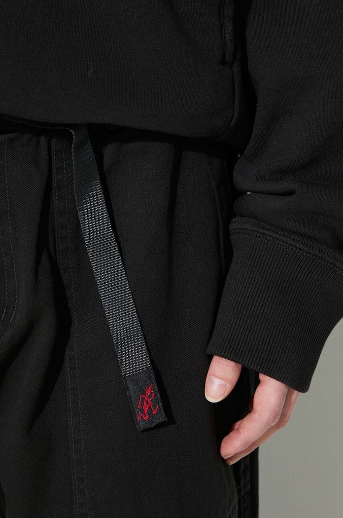 Gramicci cotton trousers Loose Tapered Pant G103.OGT black