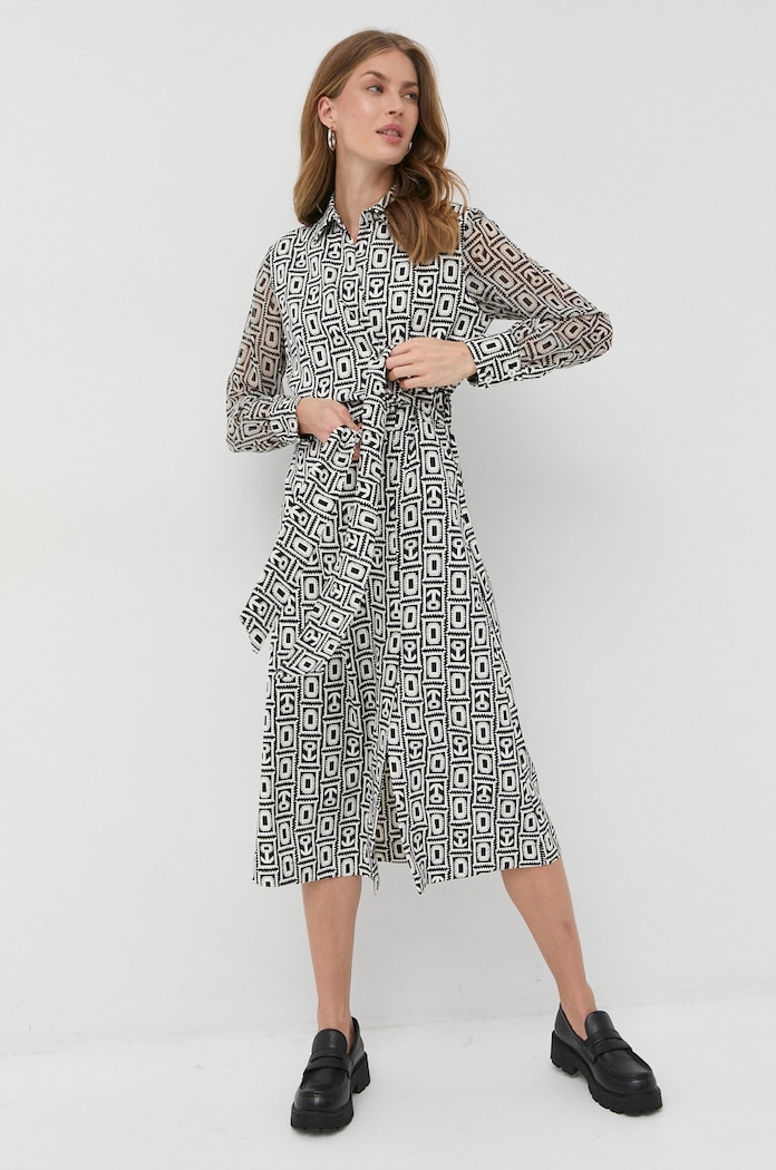 Marella sukienka 32260623200 multicolor