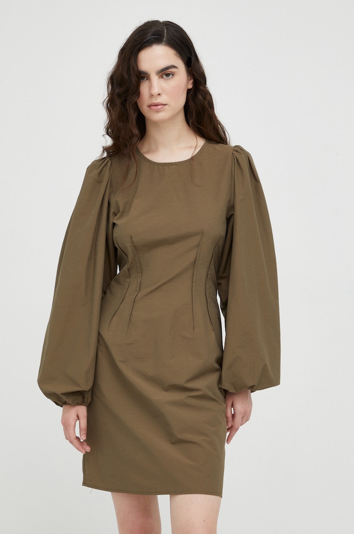 Gestuz rochie 10906315 maro AW22