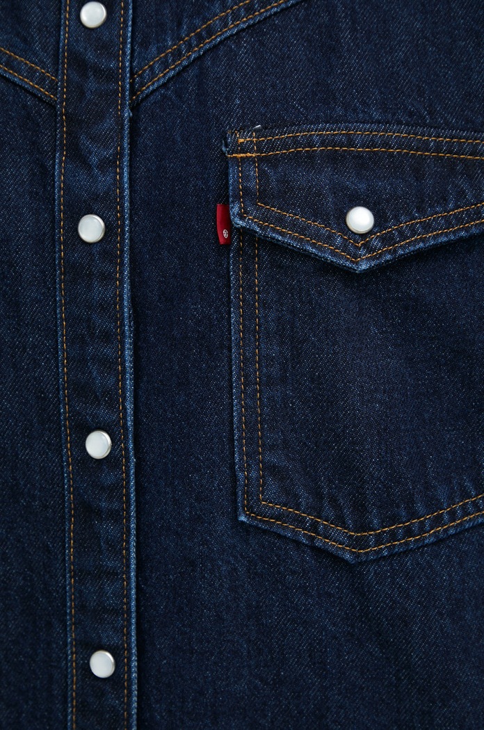 Levi's sukienka jeansowa A3344.0000 granatowy