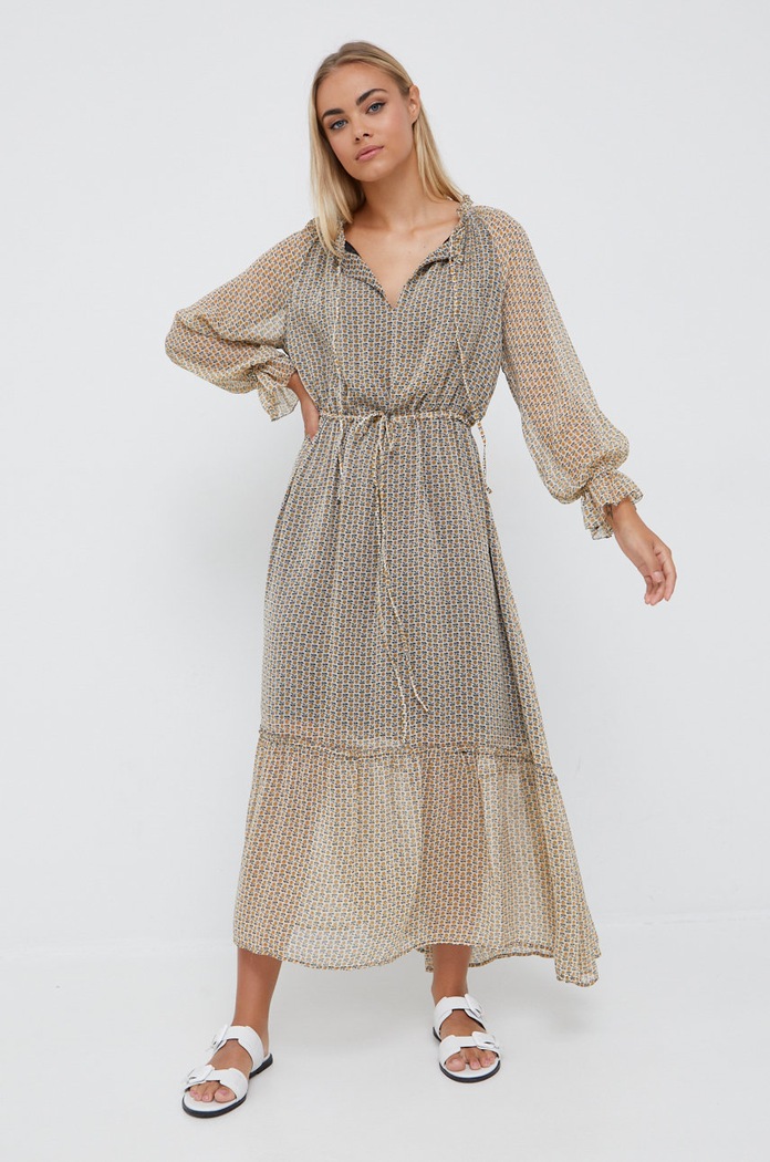 Šaty Pepe Jeans PL953140.808 žlutá AW22