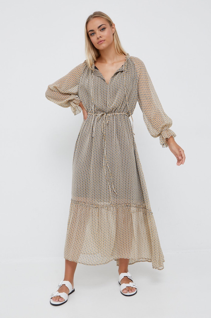Šaty Pepe Jeans PL953140.808 žlutá AW22