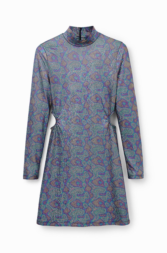 Рокля Desigual 22WWVK62 черен