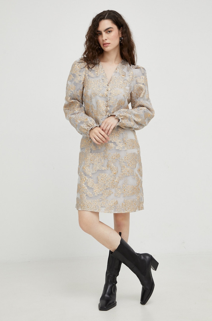 Bruuns Bazaar rochie BBW3097 gri AW22