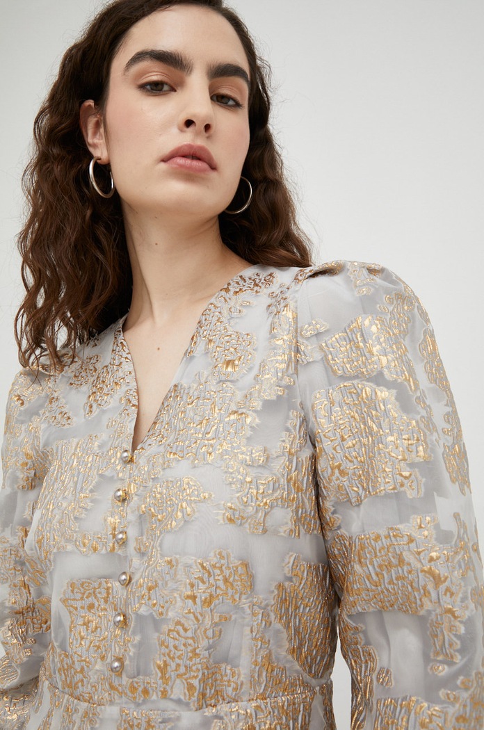 Bruuns Bazaar rochie gri BBW3097
