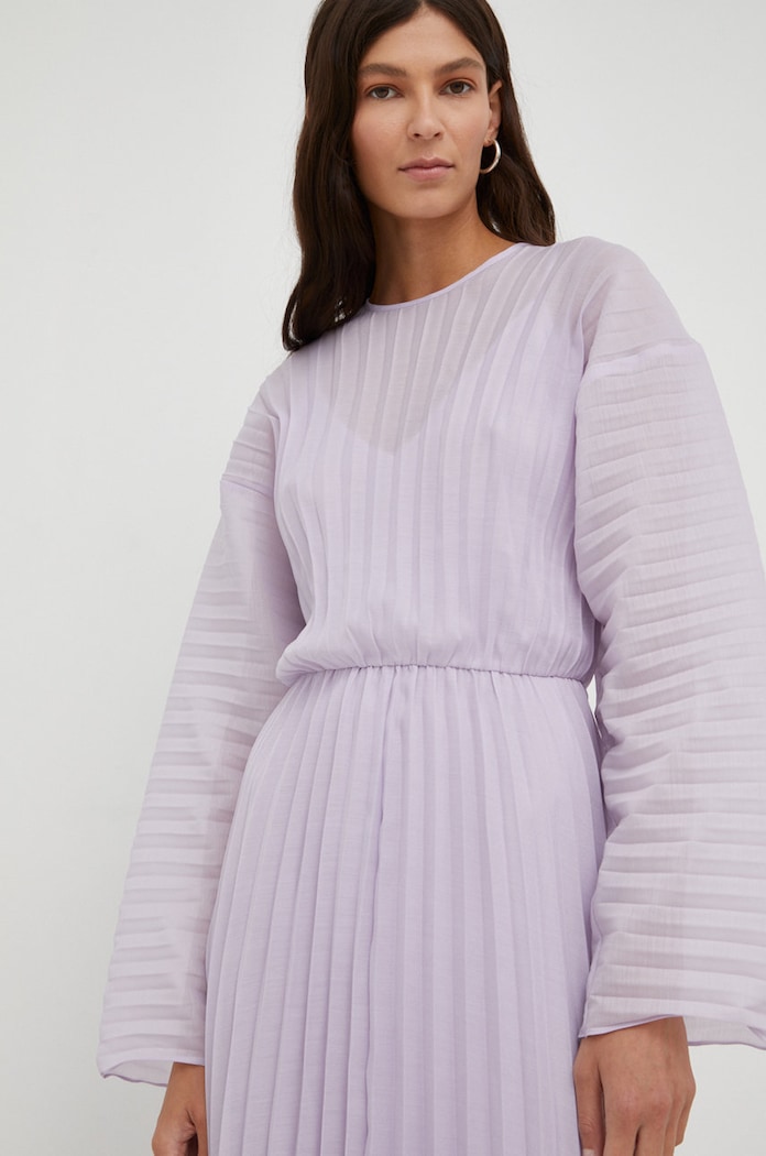 Samsoe Samsoe rochie F22300222 violet