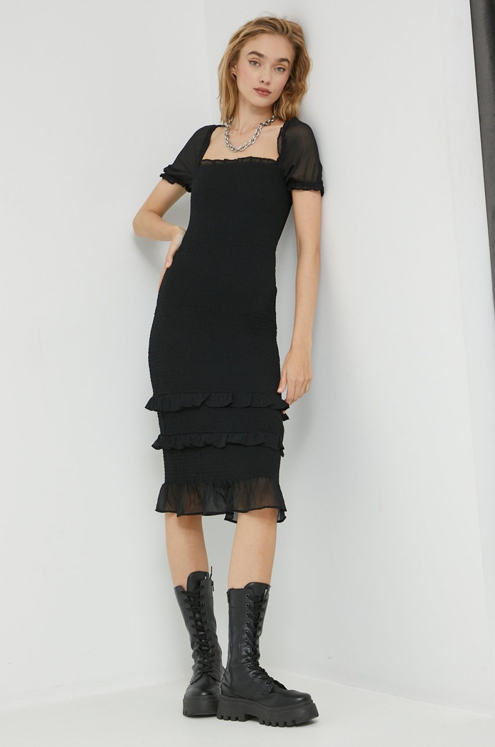 Îmbrăcăminte Abercrombie & Fitch rochie KI159.2541.900 negru