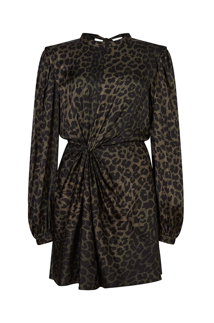 AllSaints rochie WD275X verde