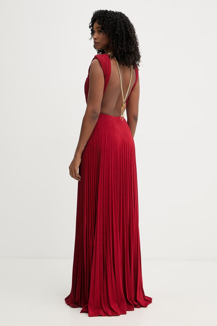 Oblečenie Šaty Elisabetta Franchi AB23527E3 červená