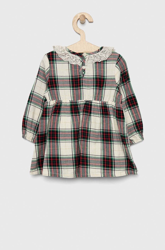 Dziewczynka United Colors of Benetton sukienka dziecięca 46L2GV00K.P beżowy