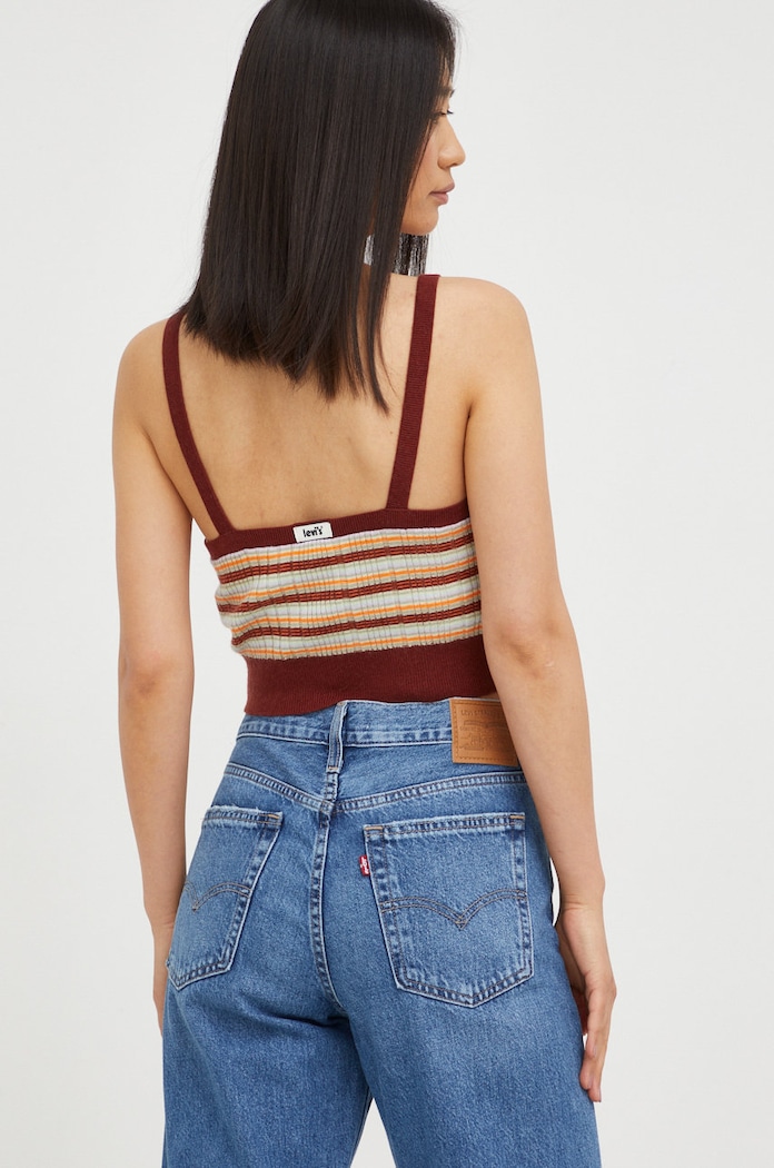 Odjeća Top s dodatkom vune Levi's A3234.0001 šarena