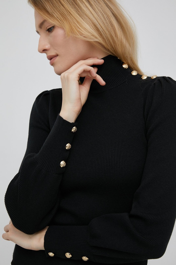 Svetr Lauren Ralph Lauren rolák černá 200882214001