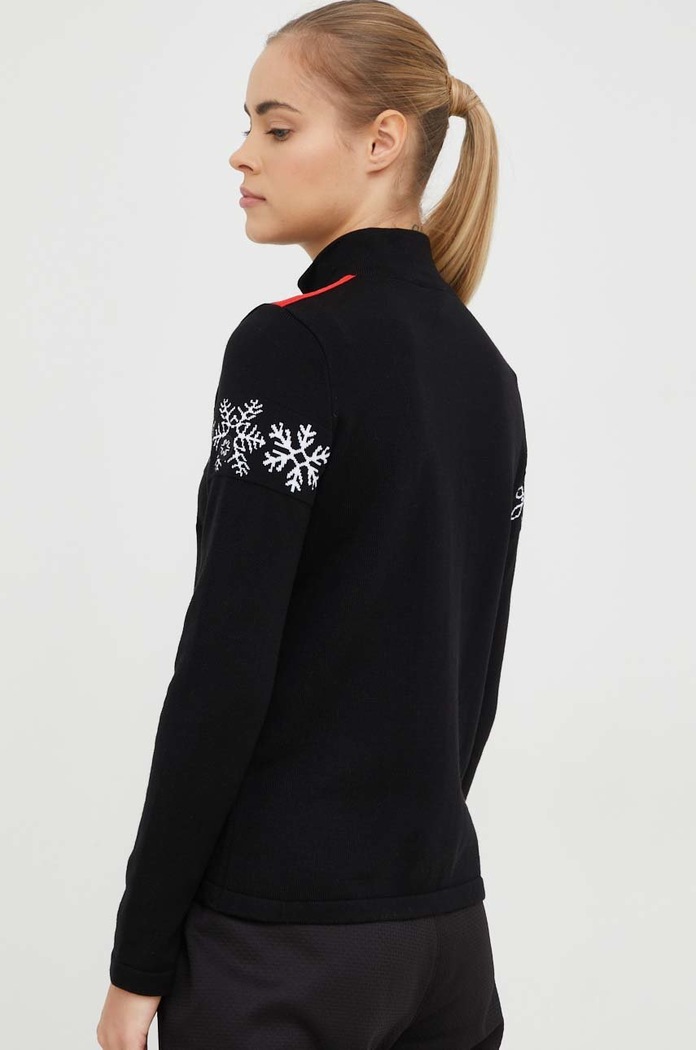 Μάλλινο πουλόβερ Newland N46293.108 μαύρο AW22