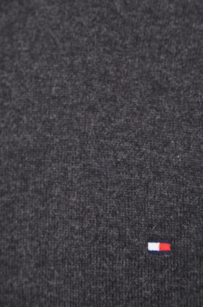 Tommy Hilfiger pulover din amestec de casmir MW0MW28046.9BYY gri