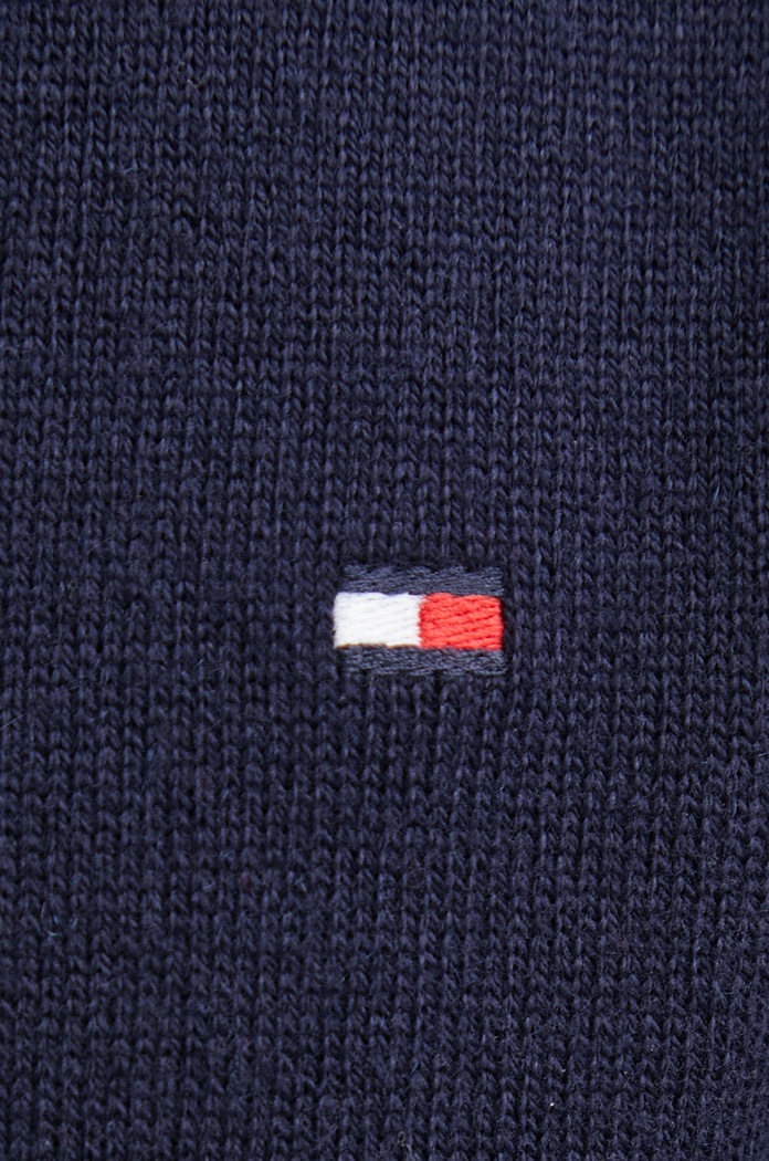 Πουλόβερ με μείγμα κασμίρ Tommy Hilfiger MW0MW28048.9BYY σκούρο μπλε