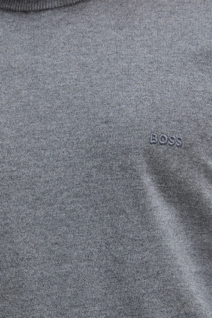 BOSS sweter wełniany Botto-L 50476364 szary