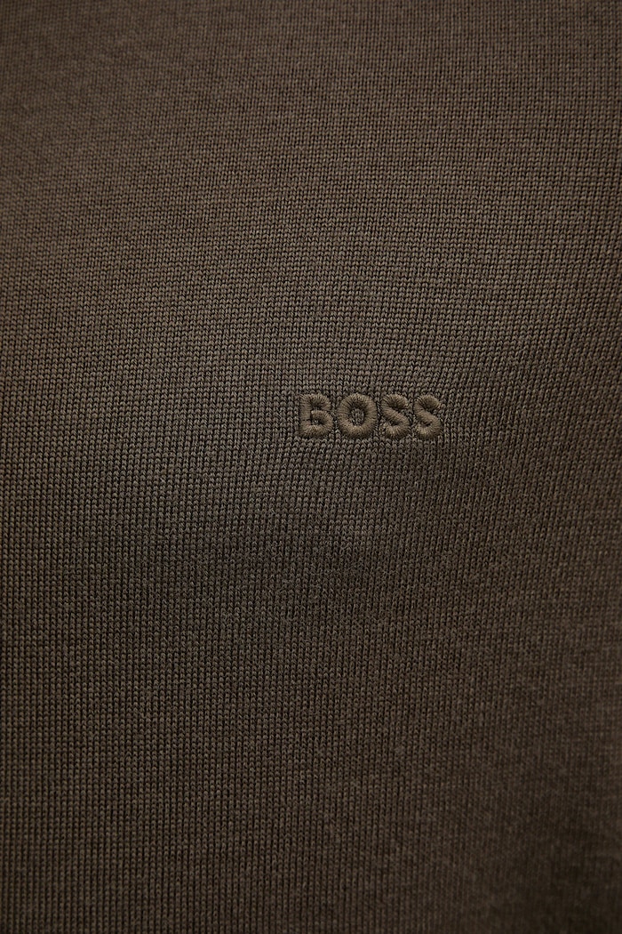 Pulover de lână Botto-L BOSS verde 50476364