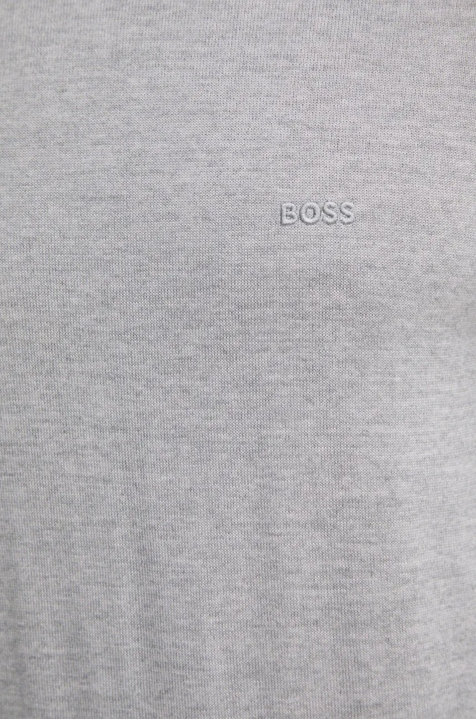 Vlněný svetr BOSS Botto-L 50476364 šedá