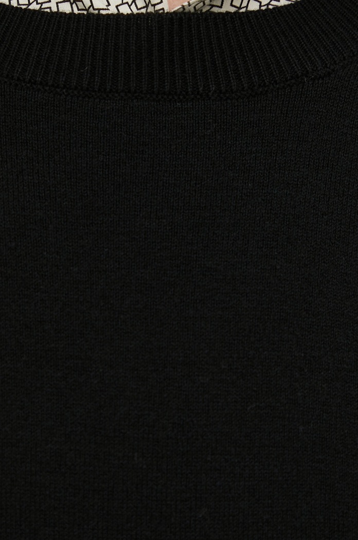 Sisley sweter 10F2S1C78.100. czarny