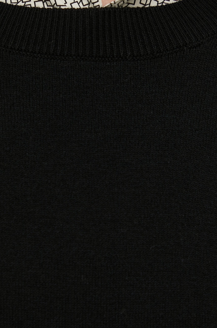 Sisley sweter 10F2S1C78.100. czarny
