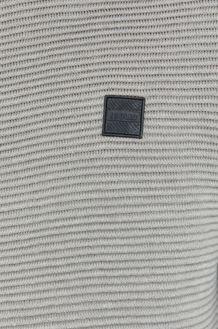 Πουλόβερ Solid 21106094.1541011 γκρί