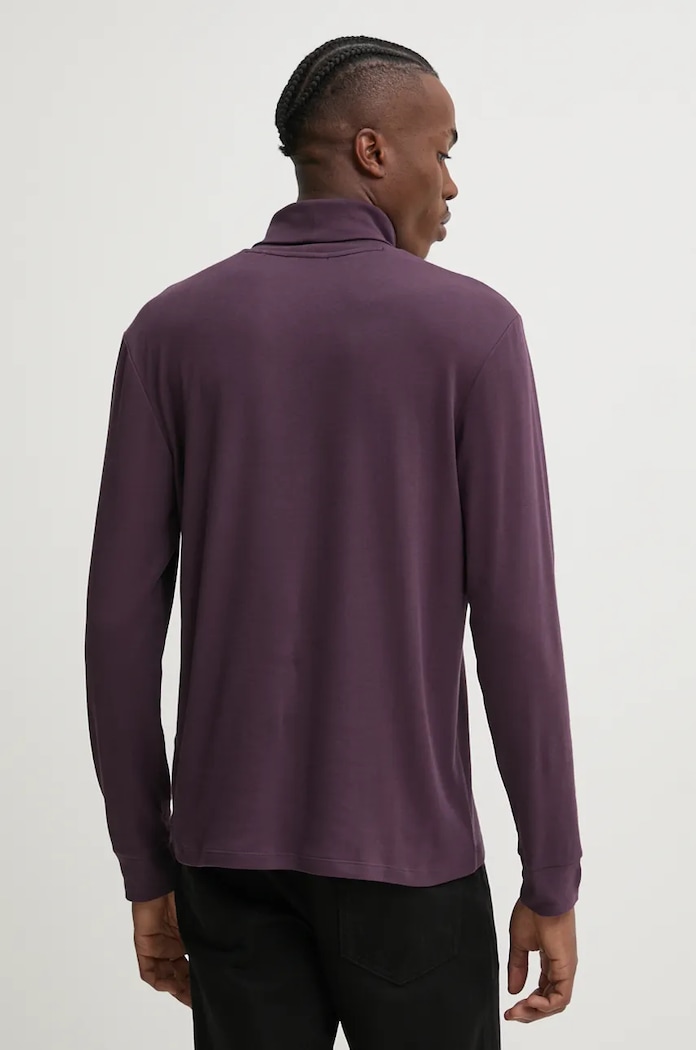 Ρούχα Longsleeve HUGO 50479373 μωβ