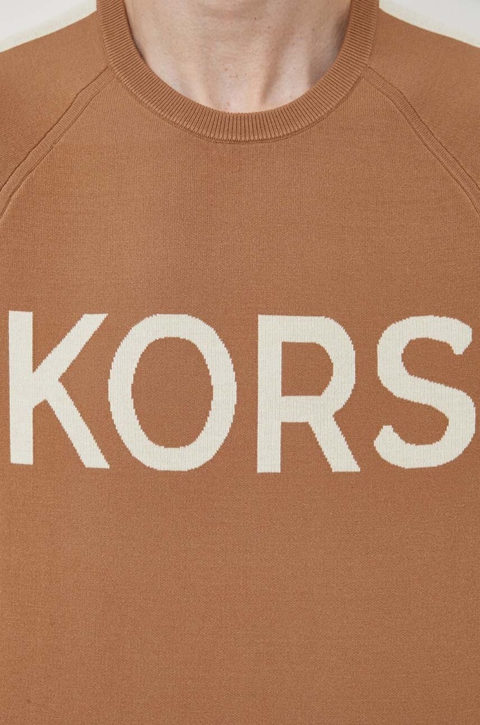 Pulover Michael Kors CR1602L2LY bež