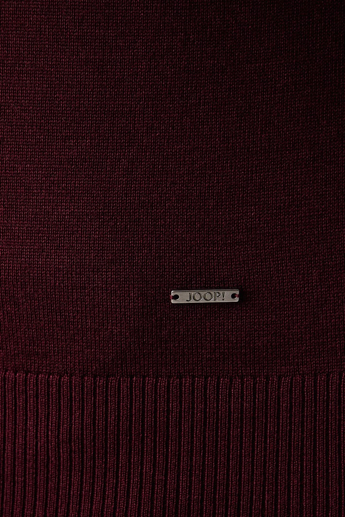Sweter męski wełniany Joop! bordowy 30032601