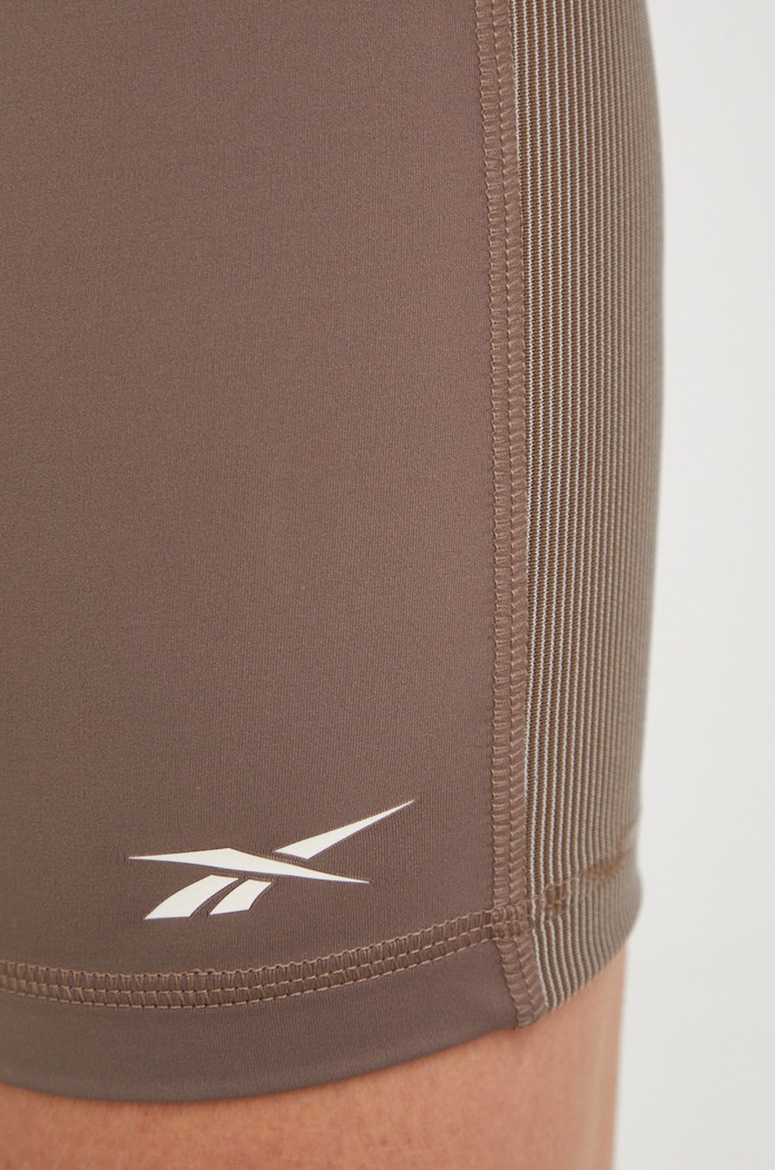 Šortky na jógu Reebok hnědá HM5767