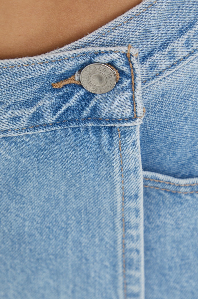 Džínové šortky Levi's modrá A3534.0000