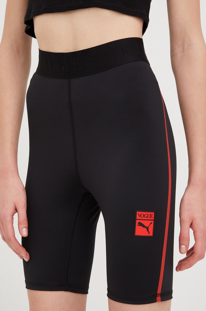 Puma pantaloni scurți de antrenament X Vogue 535080 negru AW22