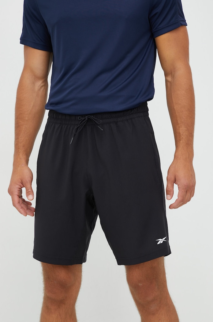 Tréninkové šortky Reebok ID TRAIN látka černá GU0789