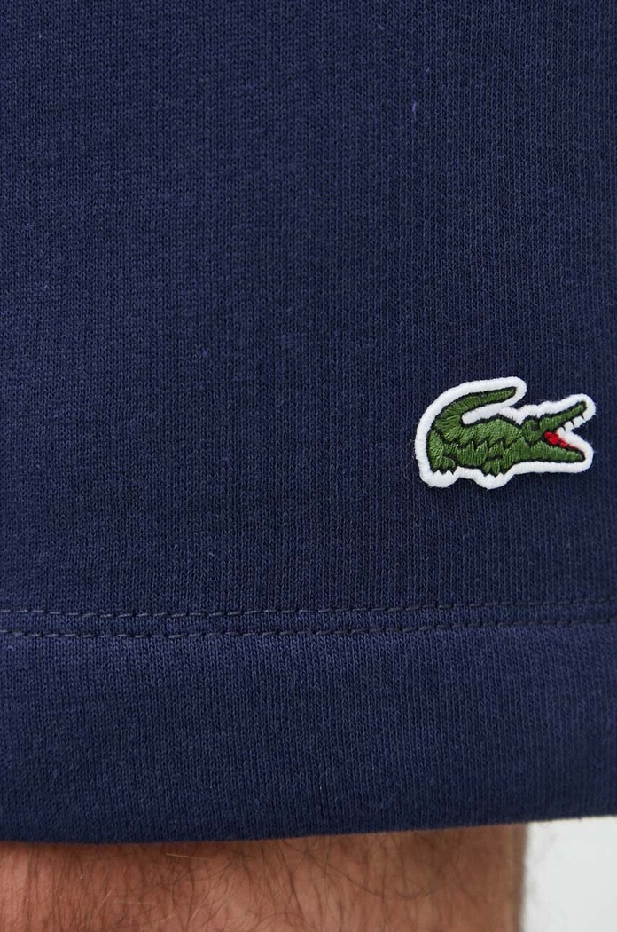 Lacoste σορτς επίσημα με βαμβάκι Ανδρικά σκούρο μπλε GH9627