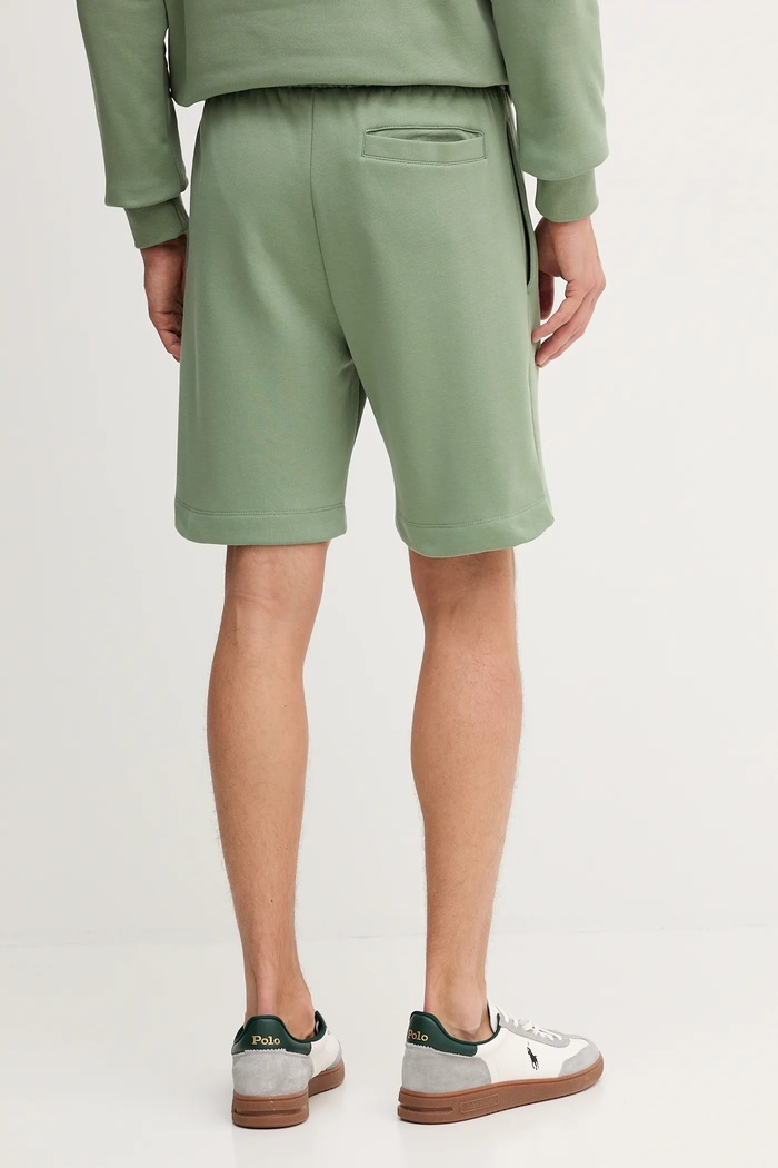 Ρούχα Lacoste Σορτς επίσημα με βαμβάκι Ανδρικά GH9627 πράσινο