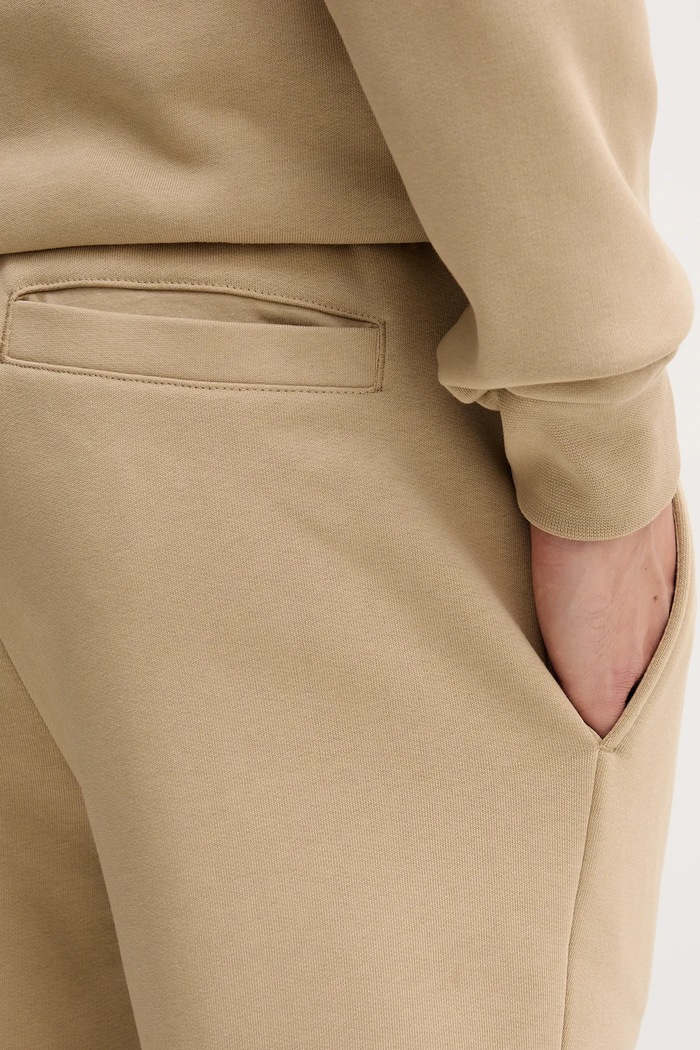 Lacoste Σορτς επίσημα με βαμβάκι Ανδρικά μπεζ GH9627