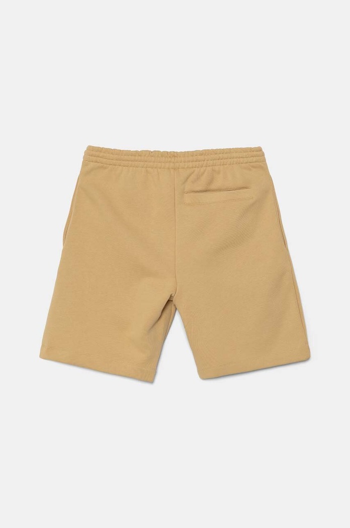 Lacoste szorty dresowe męskie z bawełną GH9627 beżowy SS26