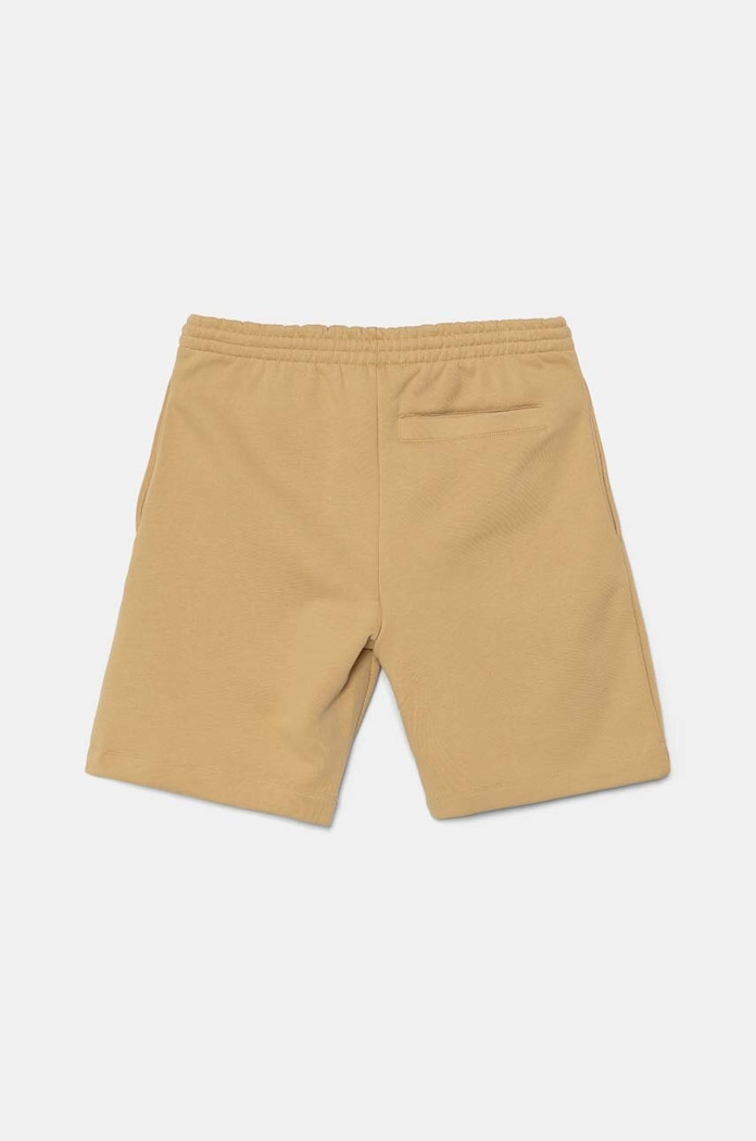 Lacoste szorty dresowe męskie z bawełną GH9627 beżowy SS26