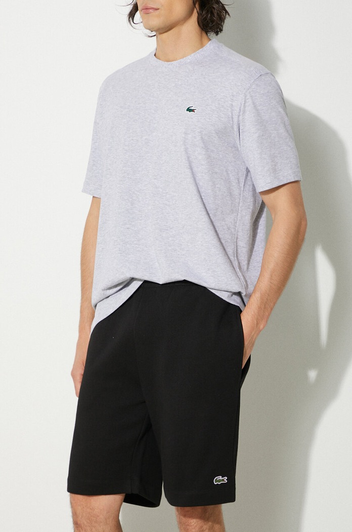 Lacoste σορτς επίσημα με βαμβάκι Ανδρικά μαύρο GH9627