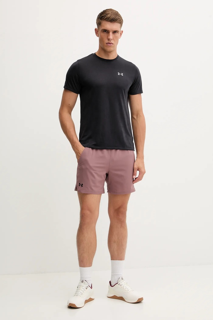 Under Armour pantaloni scurți sport bărbați Vanish Woven 1373718 maro SS26