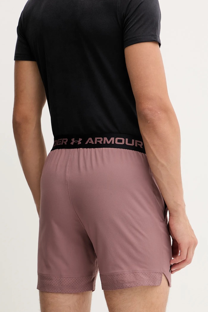 Îmbrăcăminte Under Armour pantaloni scurți sport bărbați Vanish Woven 1373718 maro