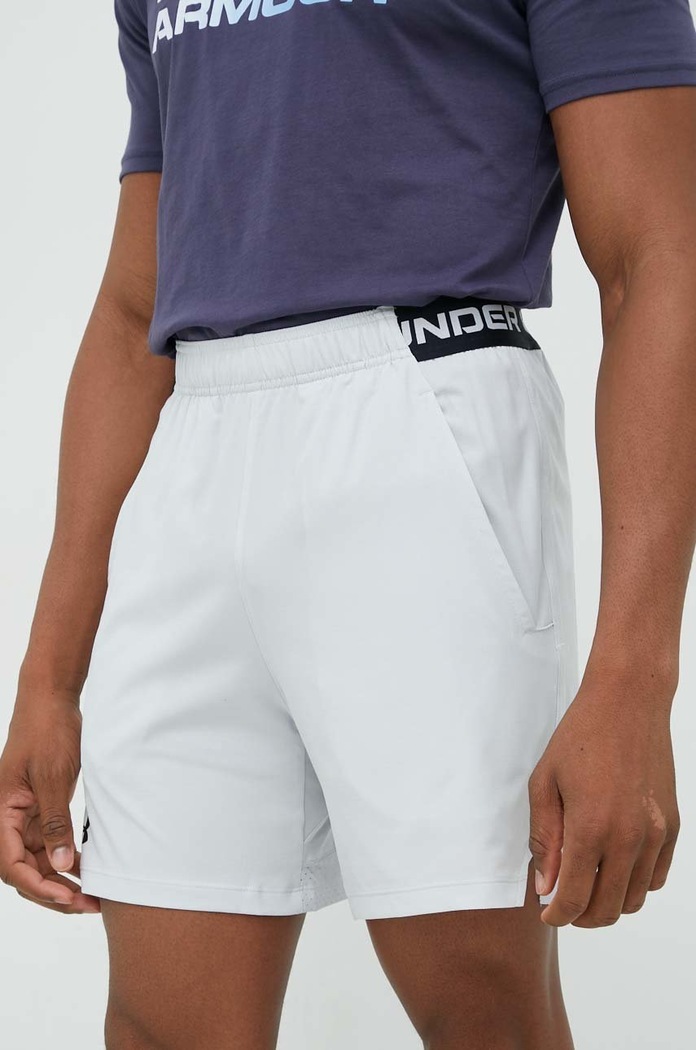Under Armour športové šortky pánske Vanish Woven látka sivá 1373718