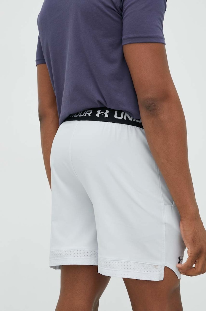 Oblečenie Under Armour športové šortky pánske Vanish Woven 1373718 sivá