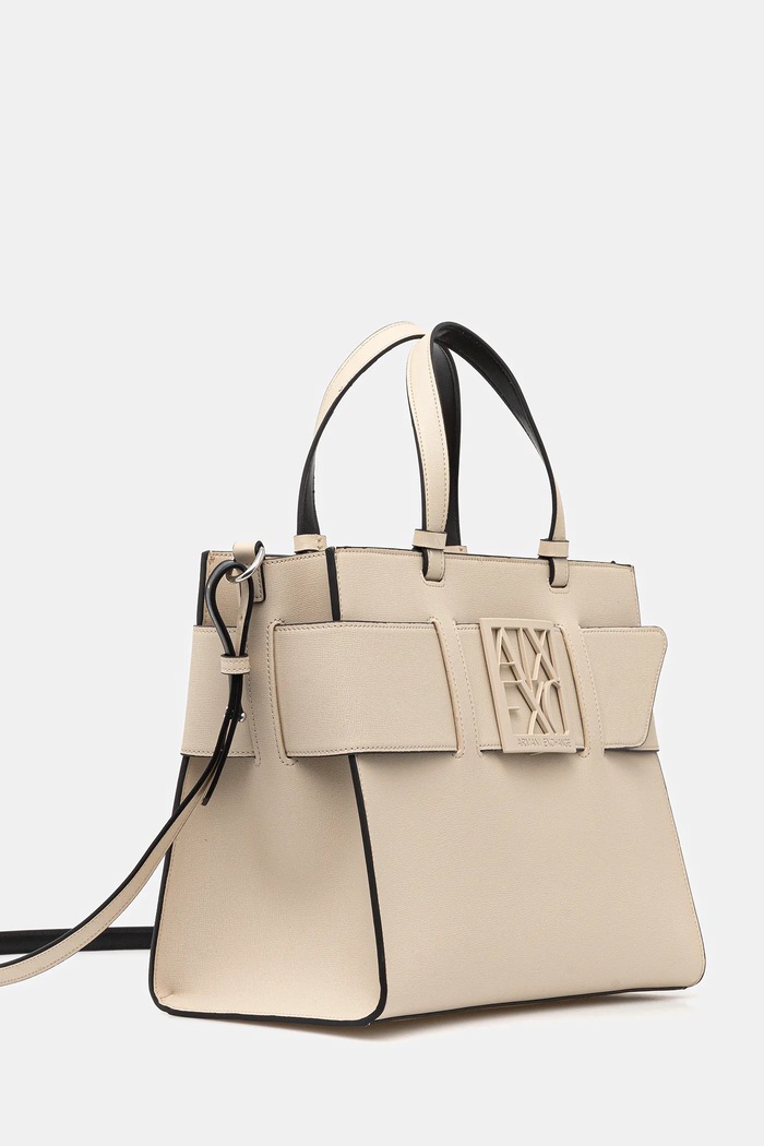 Armani Exchange geantă 942689.0A874 bej SS26