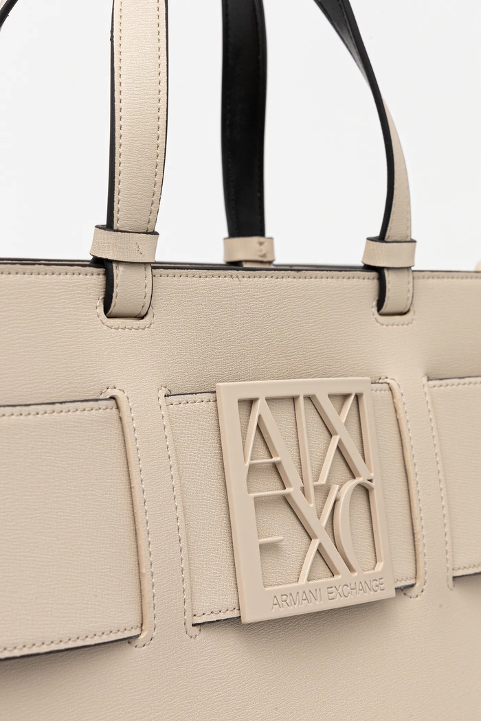 Accesorii Armani Exchange geantă 942689.0A874 bej