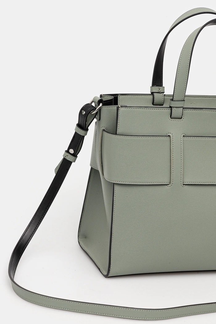 Accesorii Armani Exchange Geantă pentru femei cu imitație de piele 942689.0A874 verde