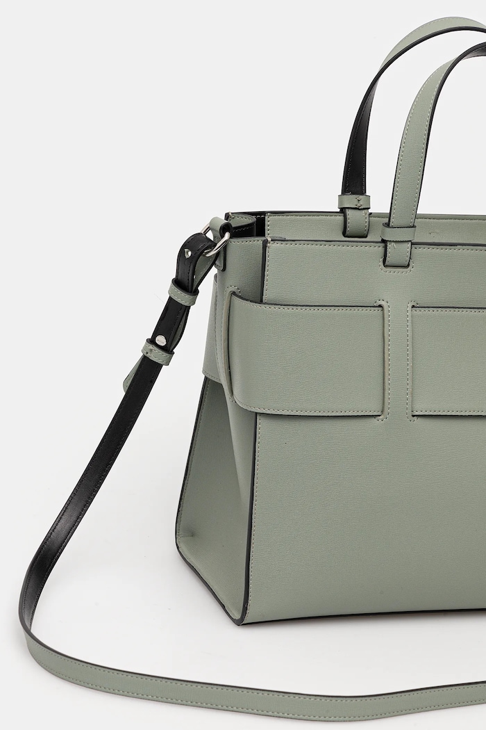 Accesorii Armani Exchange Geantă pentru femei cu imitație de piele 942689.0A874 verde