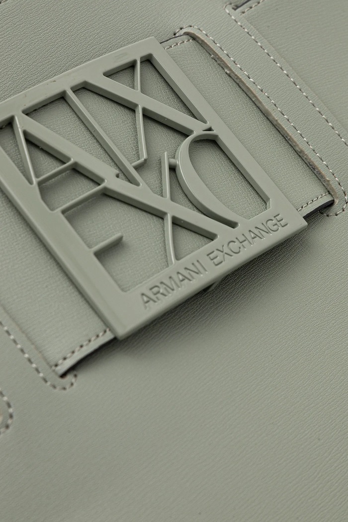 Geantă pentru femei cu imitație de piele Armani Exchange 942689.0A874 verde