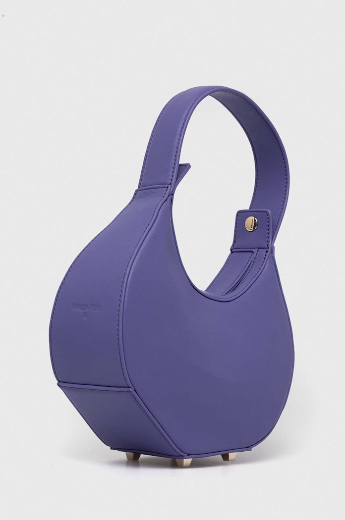Patrizia Pepe borsa a mano in pelle 8B0074.L047 violetto SS26